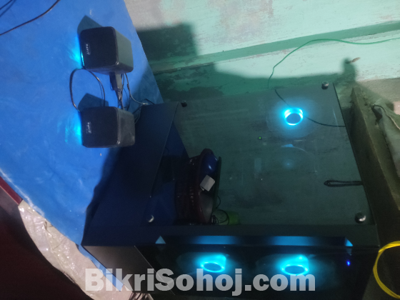 Ryzen 5600g pc with monitor